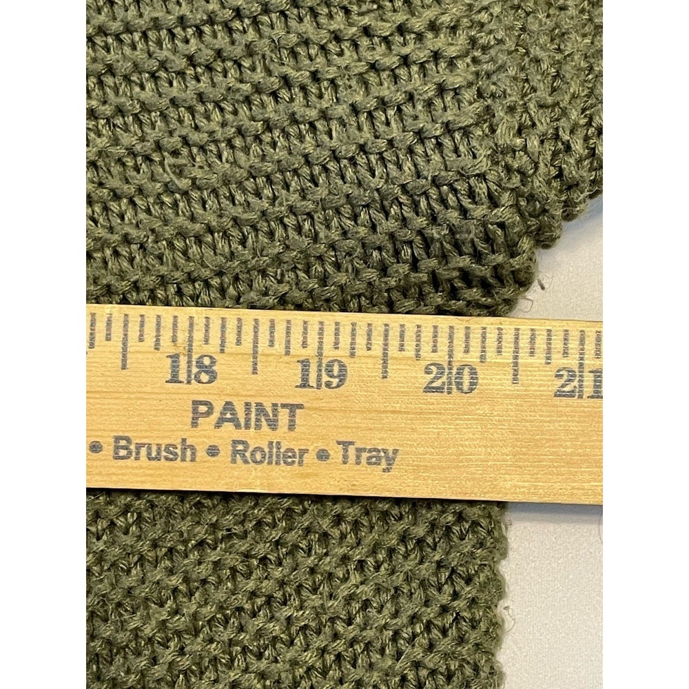 Lulus Sweater Womens Large* Green Open Front Chunky Knit Cardigan Long Sleeve - Picture 6 of 8